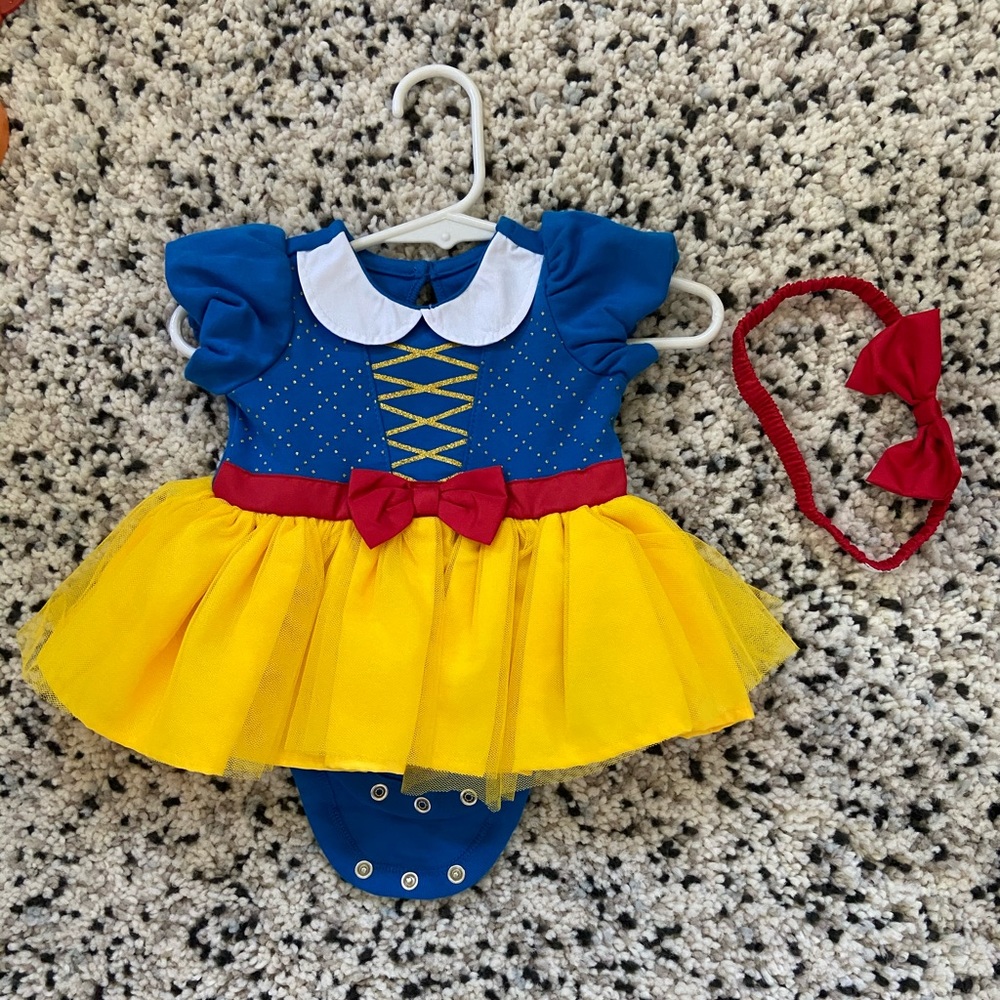Disney Snow White Onesie with Head Band
